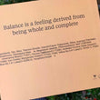 Load image into Gallery viewer, Balance Vol. 2 The Elements Collection

